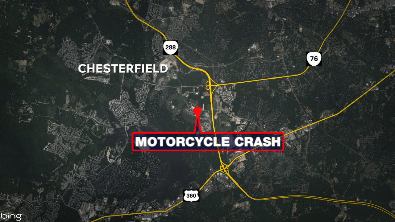 Motorcyclist fighting for life after crash in Chesterfield