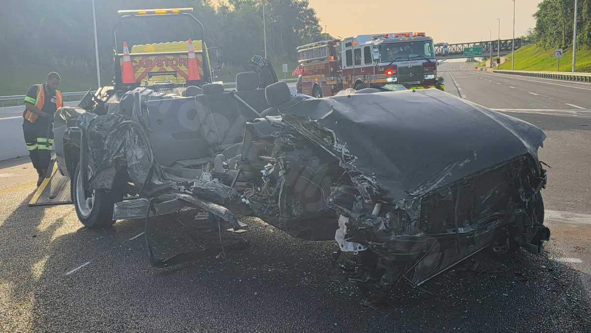 Person airlifted to hospital after crash on Florida's Turnpike at SR-50