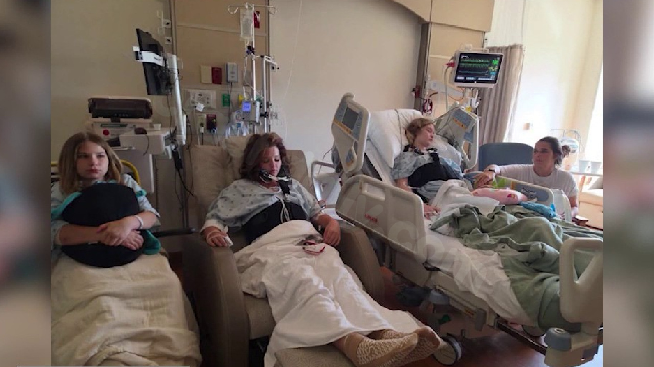 Family of five hospitalized, one critical after head-on crash in Volusia County
