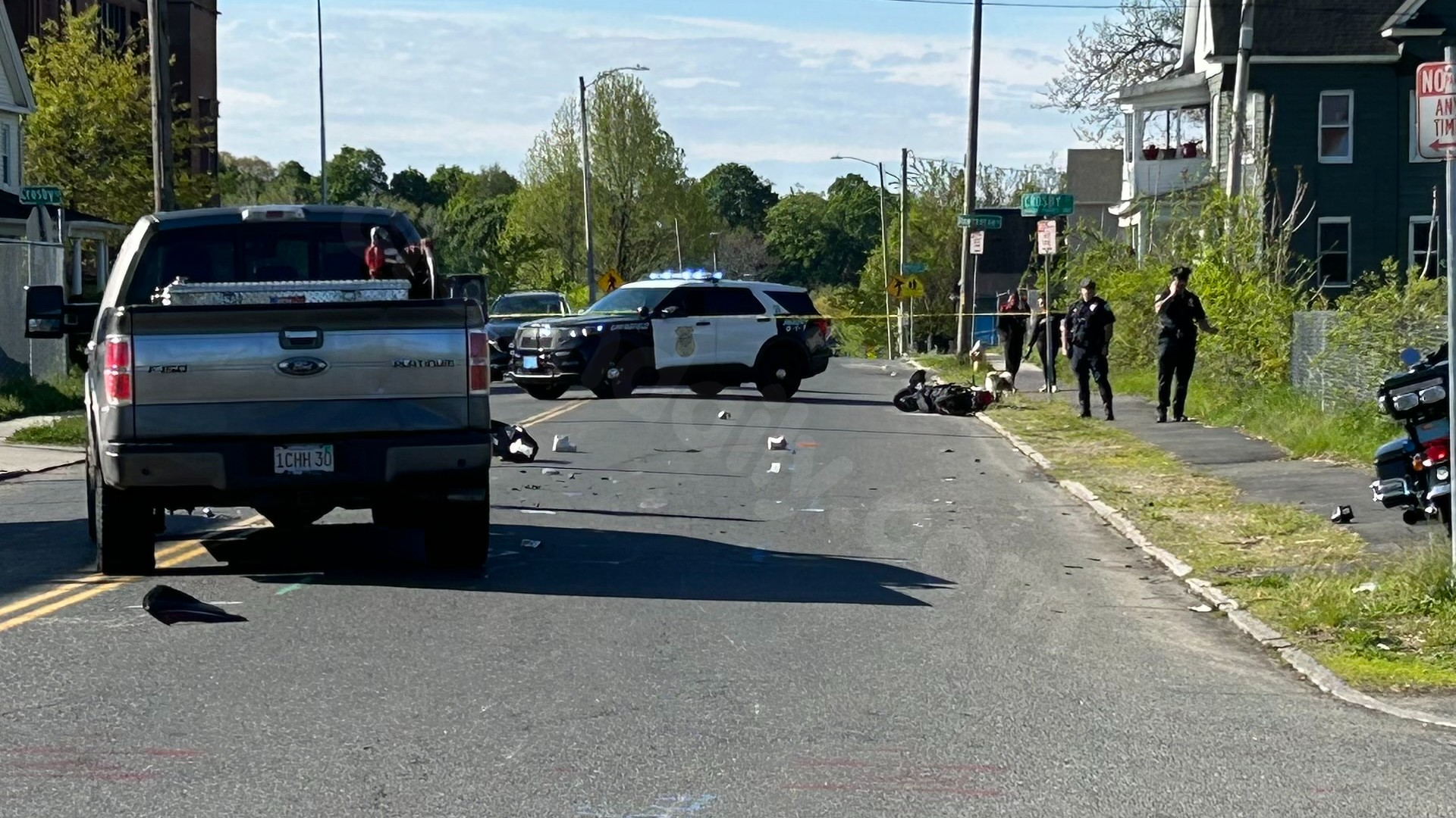 Moped rider sent to hospital after Springfield crash