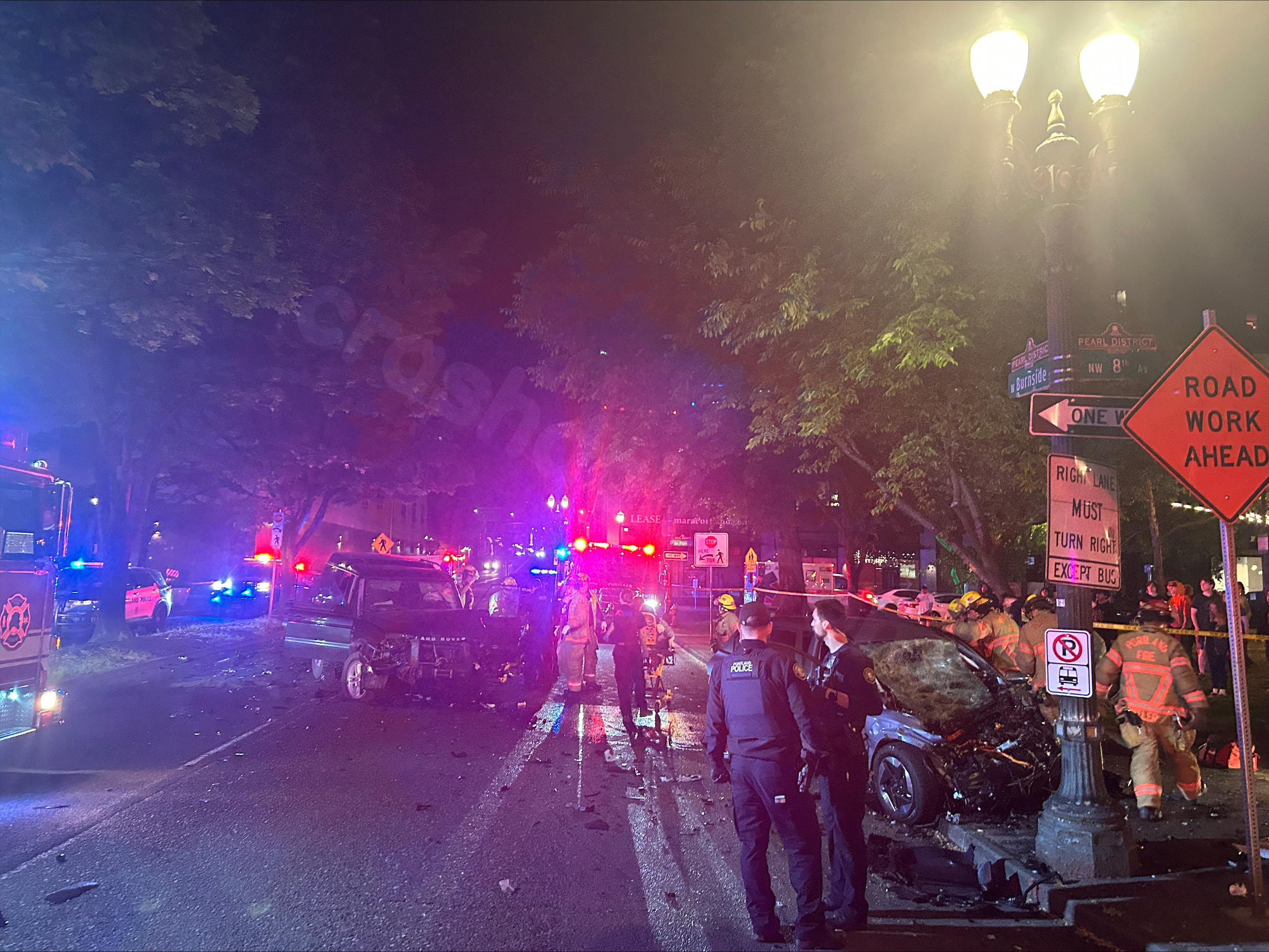 3 hospitalized after suspected DUII crash in Portland