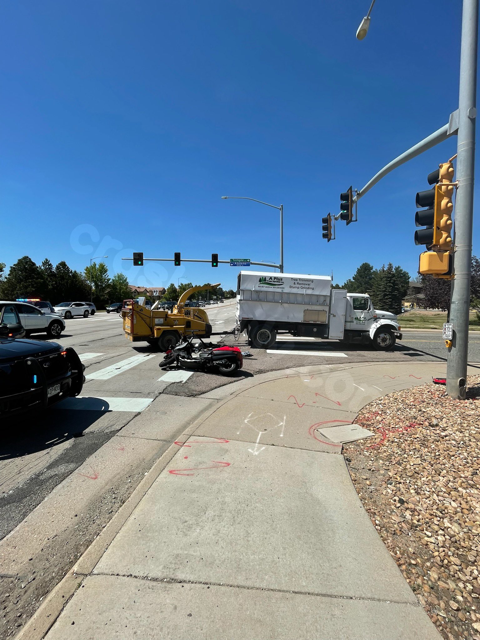 2 suffer life-threatening injuries after motorcycle crash in Aurora