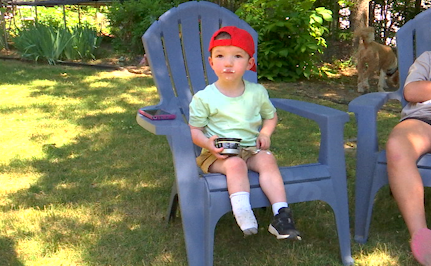 Toddler who lost foot in lawnmower accident adjusting to new abilities, 2 months later