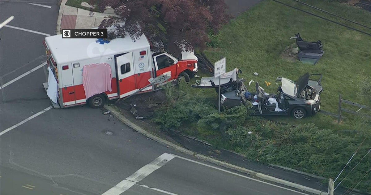 3 people taken to a hospital after ambulance crash in Upper Dublin, Pennsylvania