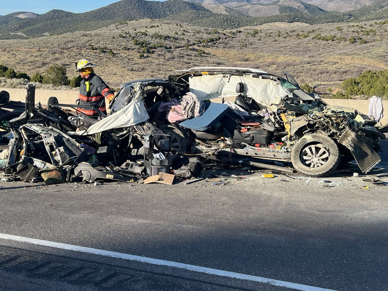 ‘I’m just a man. I don’t wear a cape’: Witness who extricated car crash victim praised for heroism