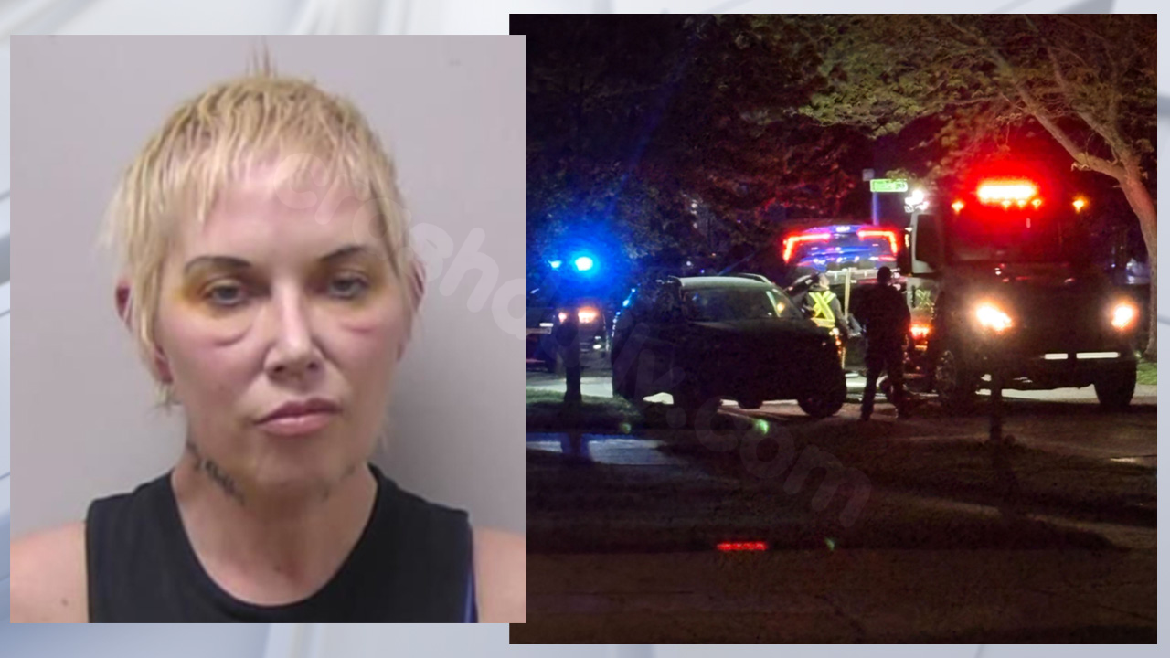 Eminem's ex-wife Kim Mathers arrested for alleged drunk crash 2 days after pleading to prior wreck