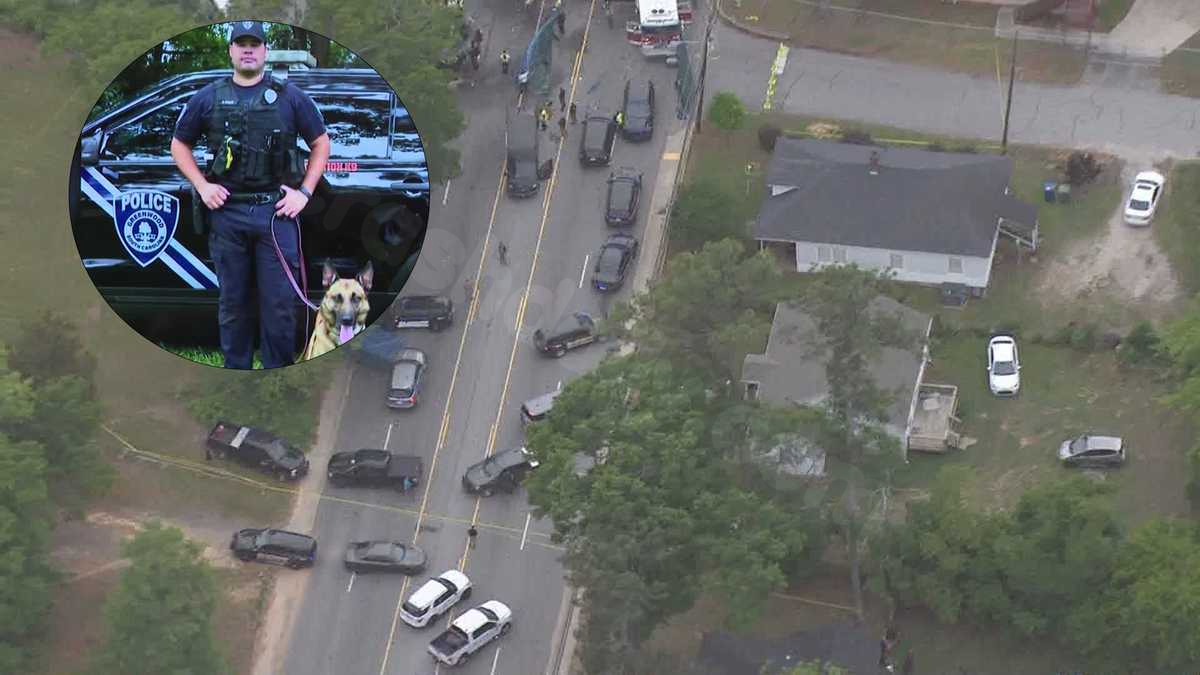 Family and community mourns officer killed in Greenwood crash