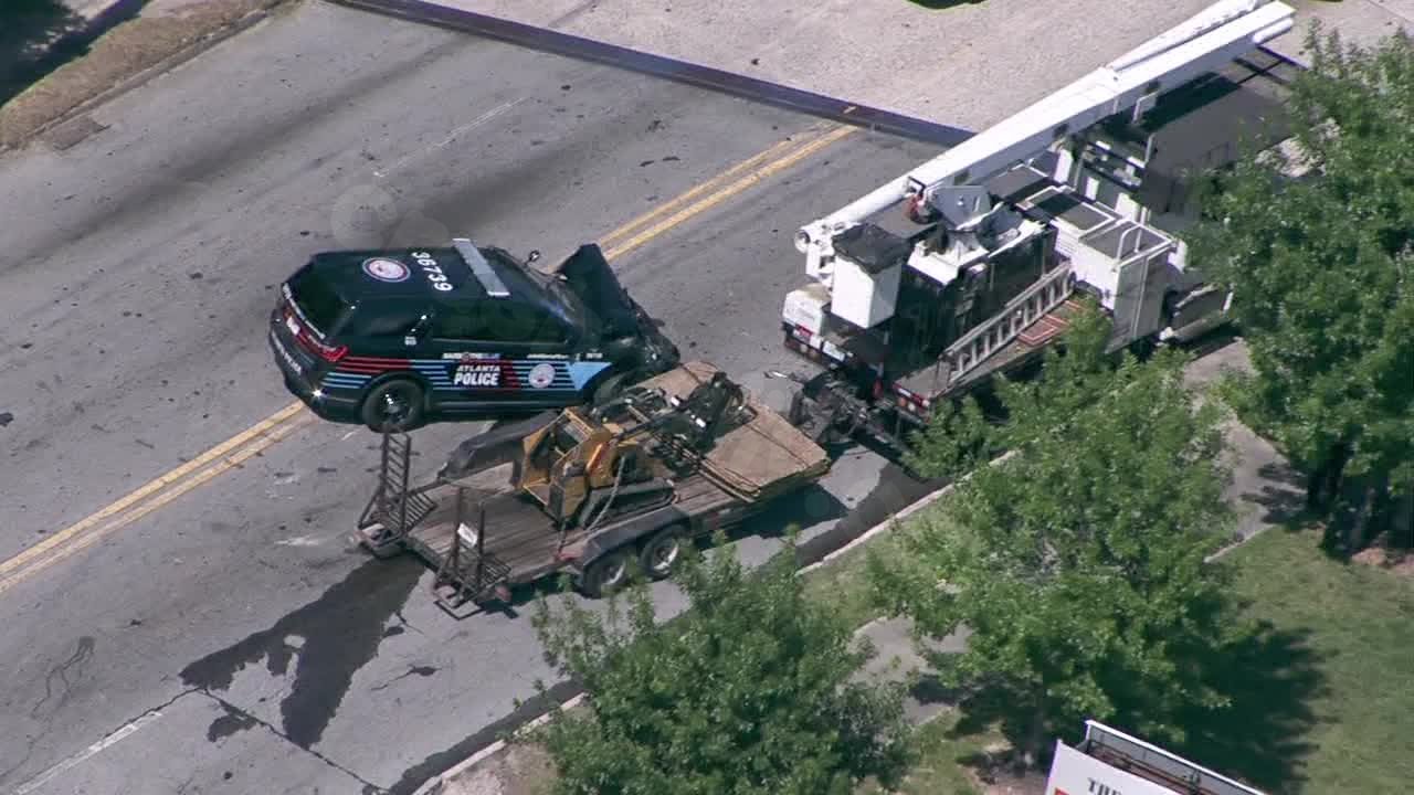 No critical injuries reported in Atlanta police vehicle accident