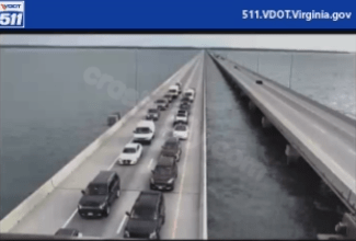 Suffolk: Vehicle crash causes delays on I-664 at Monitor Merrimac Memorial Bridge Tunnel North