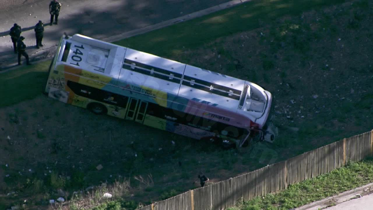 What we know about the MARTA bus crash on Holcombe Road