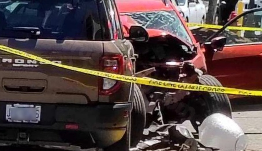 Driver crashes into brick column at Clayton store, spinning car around at Lowes Foods