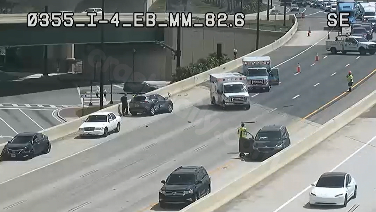 I-4 eastbound reopens after multi-vehicle crash injures 3 in Orlando