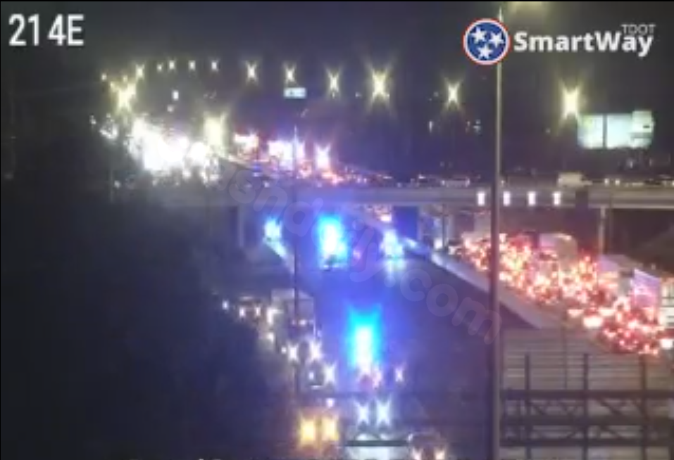 Pedestrian dead after crash on I-24 East near Harding Place