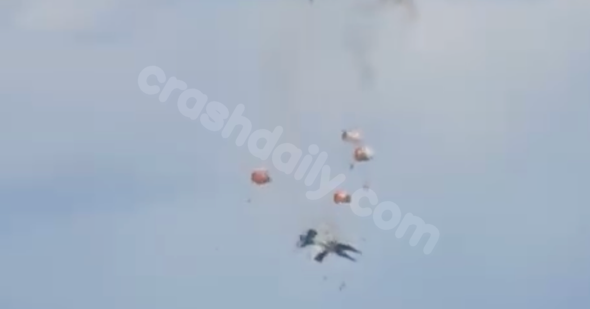 Fighter jets crash in midair during air show at Idaho Air Force base
