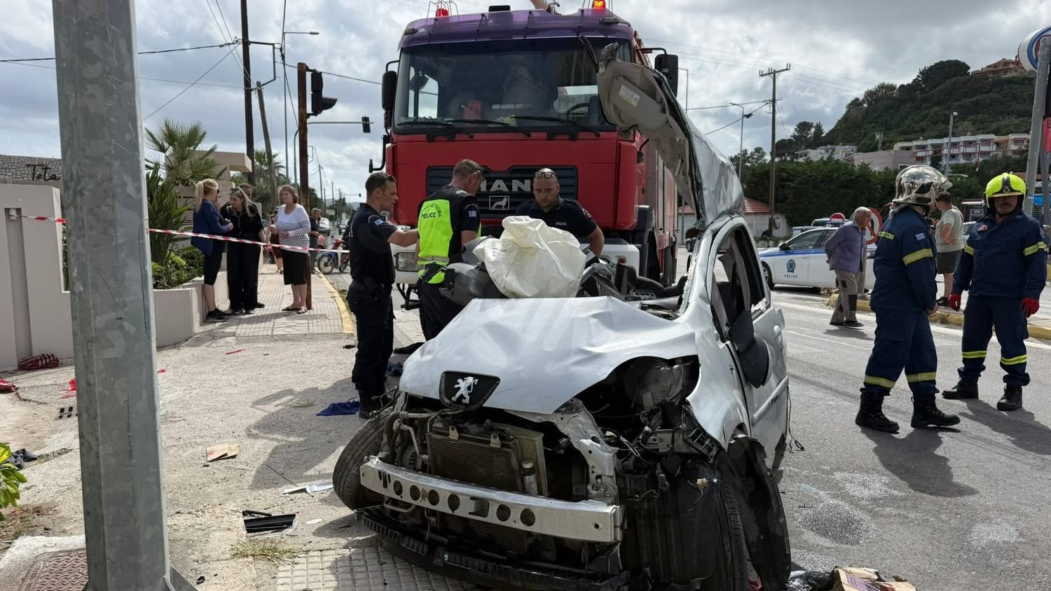 Man in Rhodes charged with reckless driving over deadly car crash