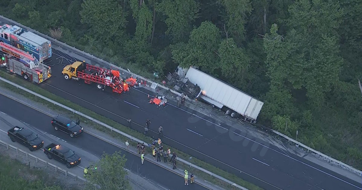 Crash involving tractor-trailer closes Route 30 Bypass in Chester County, Pennsylvania