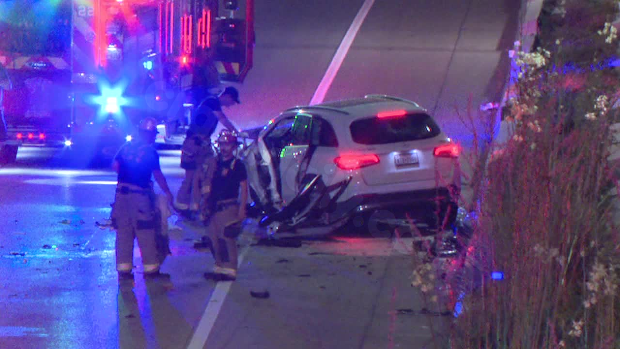 Dallas Traffic Alert: Deadly head-on crash closes southbound Central Expressway