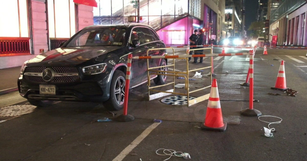 Woman plunges to her death down open NYC manhole after stepping out of a car