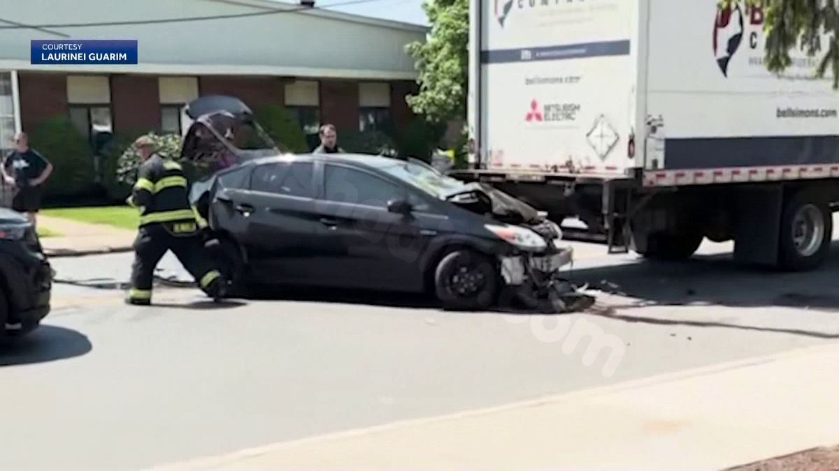 2 injured in crash that sent vehicle into Mass. coffee shop
