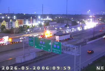 Crash involving semi closes part of I-70 on east side