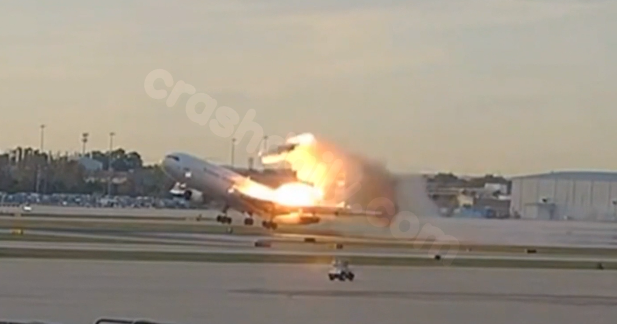 New video shows fiery moments engine separated from UPS cargo plane in deadly crash