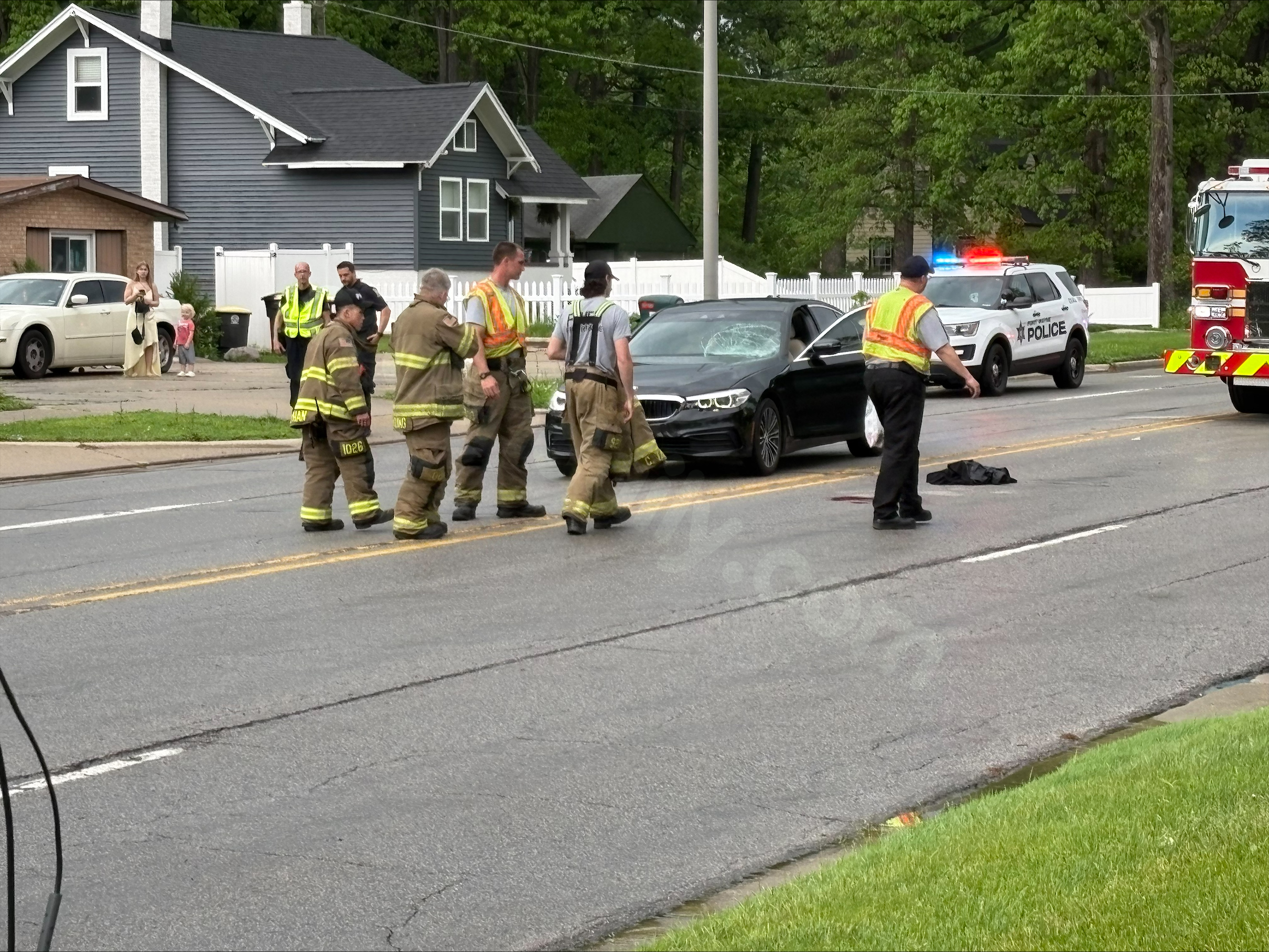 Pedestrian critically injured in East State crash