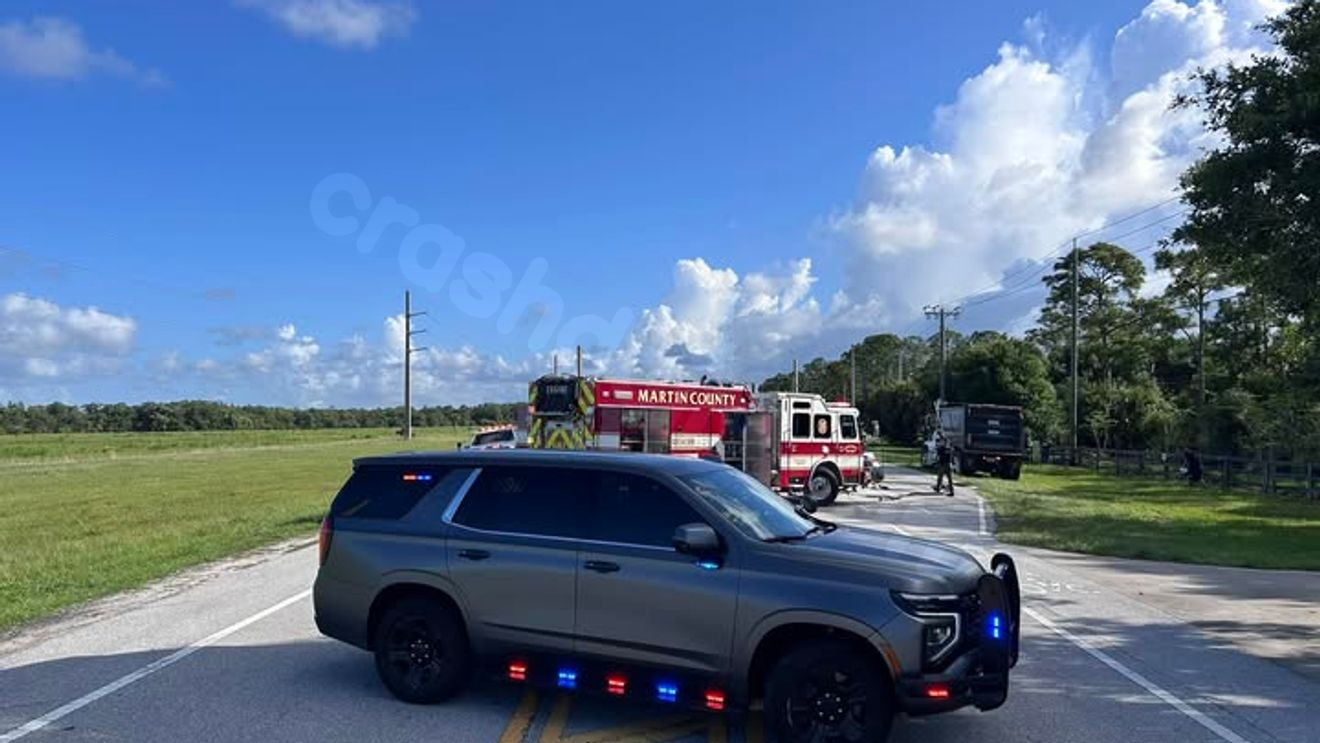 Deadly crash shuts down Pratt Whitney Road in Stuart