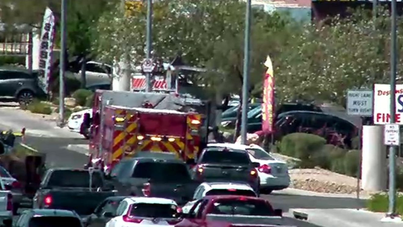 Bicyclist critically injured in crash with semi-truck near Del Rey and S. Rainbow Blvd.