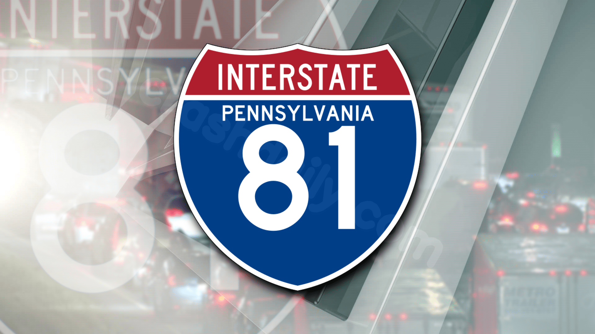 Tractor-trailer crash closes Interstate 81 Northbound in Cumberland County