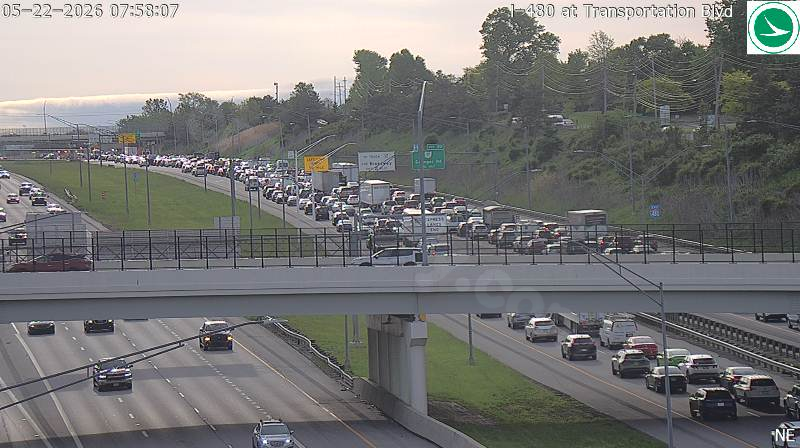 TRAFFIC ALERTS: I-480 crash snarls traffic near Valley View bridge
