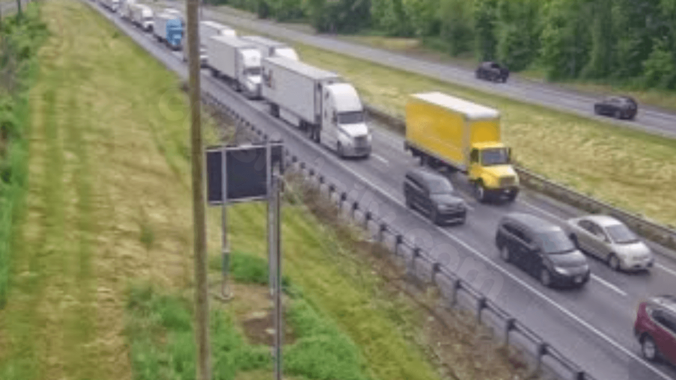 UPDATE: I-81 North reopens after double tractor-trailer crash causes 100+ gallon fuel leak