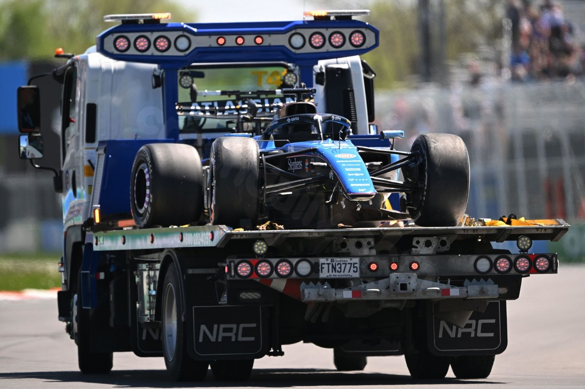 Alex Albon's "freak" groundhog accident turns Canadian GP sprint into glorified test