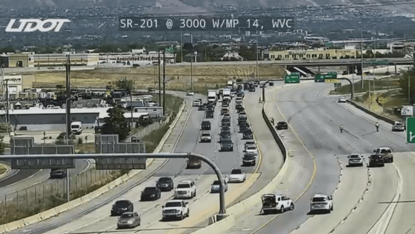 One dead after crash shuts down lanes on SR-201 in West Valley City