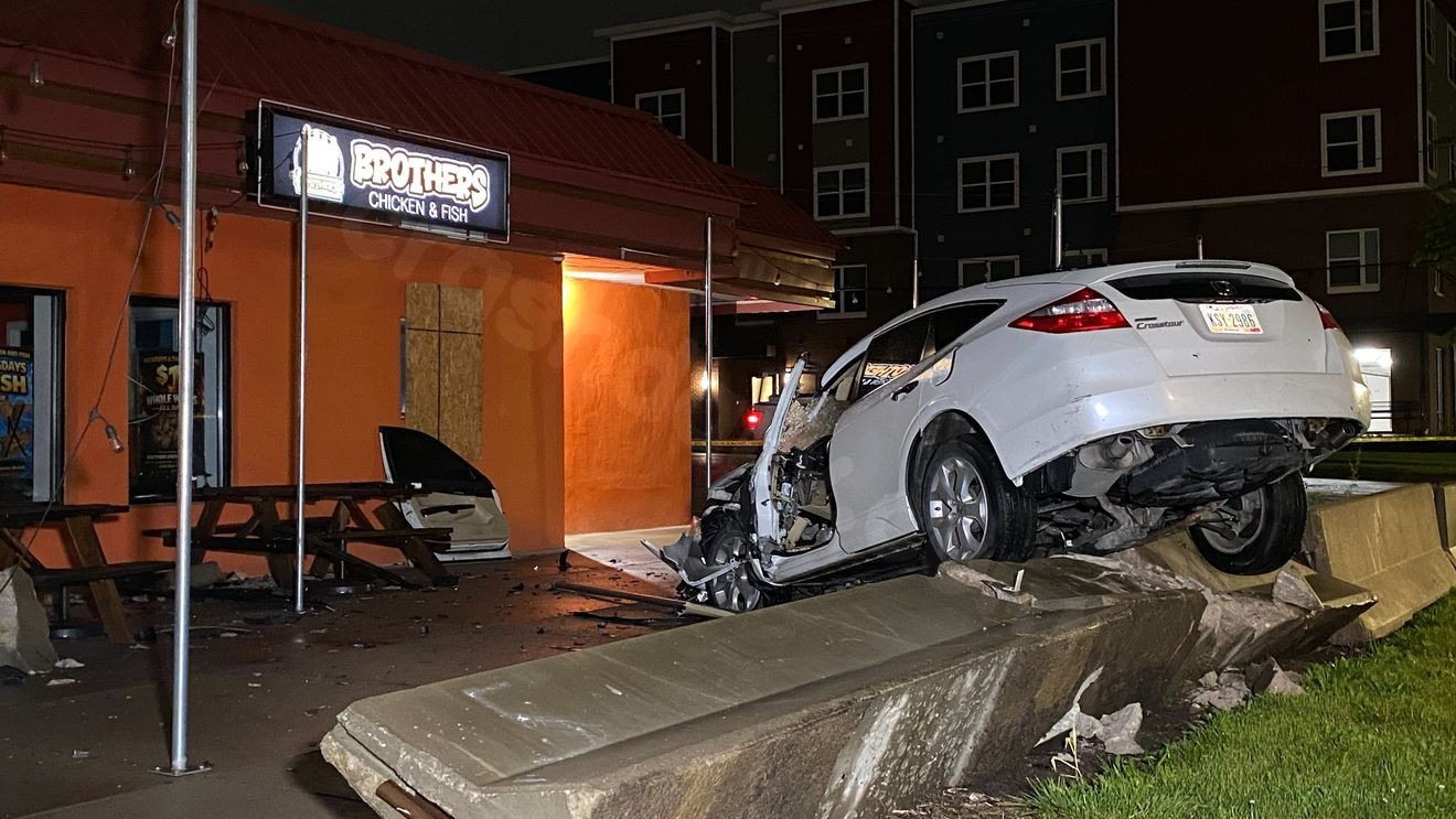 Person seriously hurt after car crashes into restaurant overnight