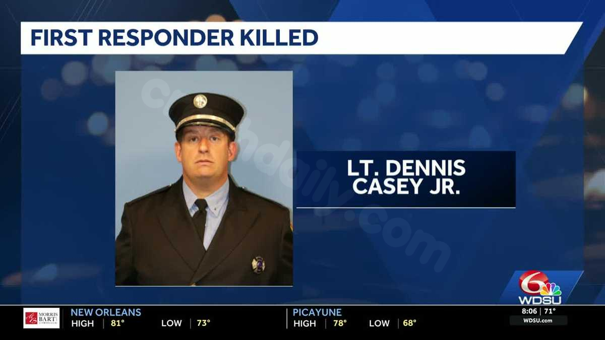Jefferson Parish fire chief mourns loss of Lt. Dennis Casey Jr. after fatal boat accident