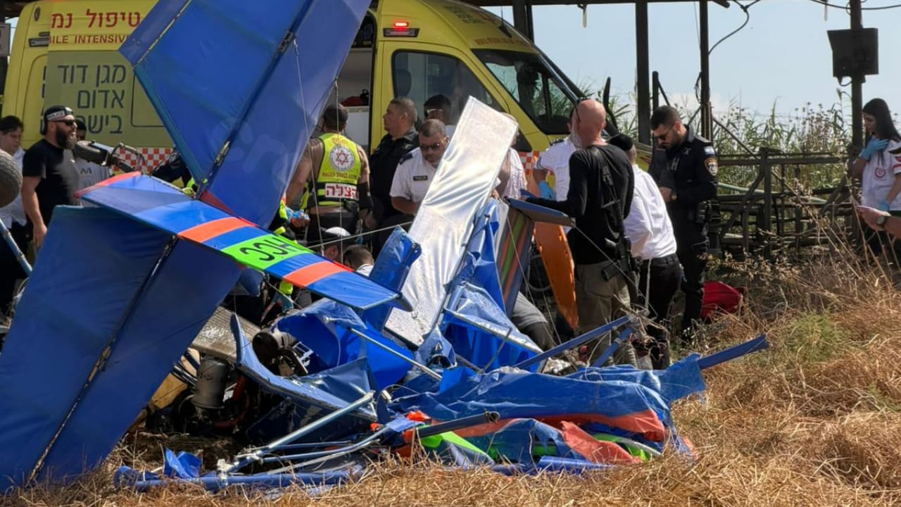 Two killed in civilian plane crash in Israel's north