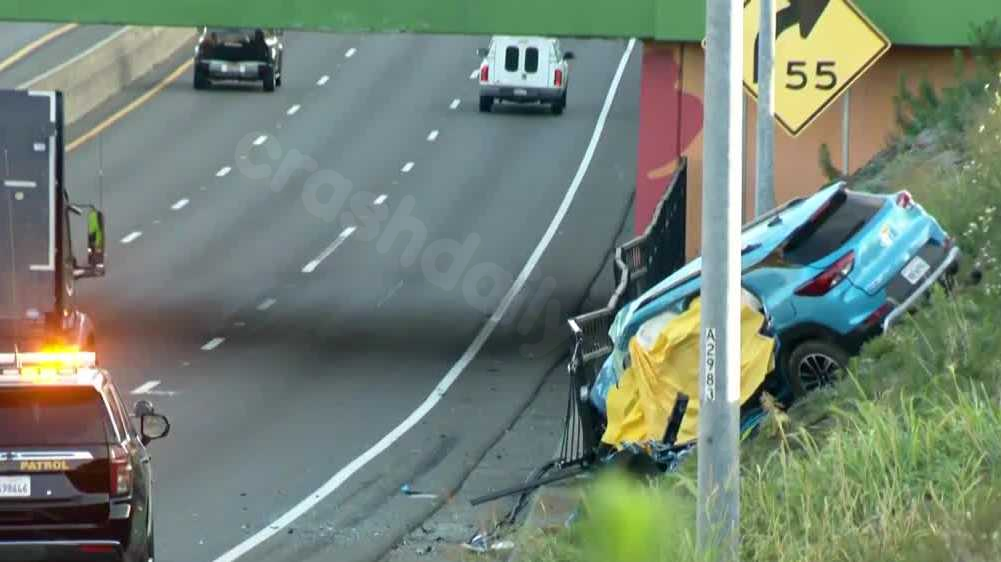1 killed in crash on Capital City Freeway in Sacramento