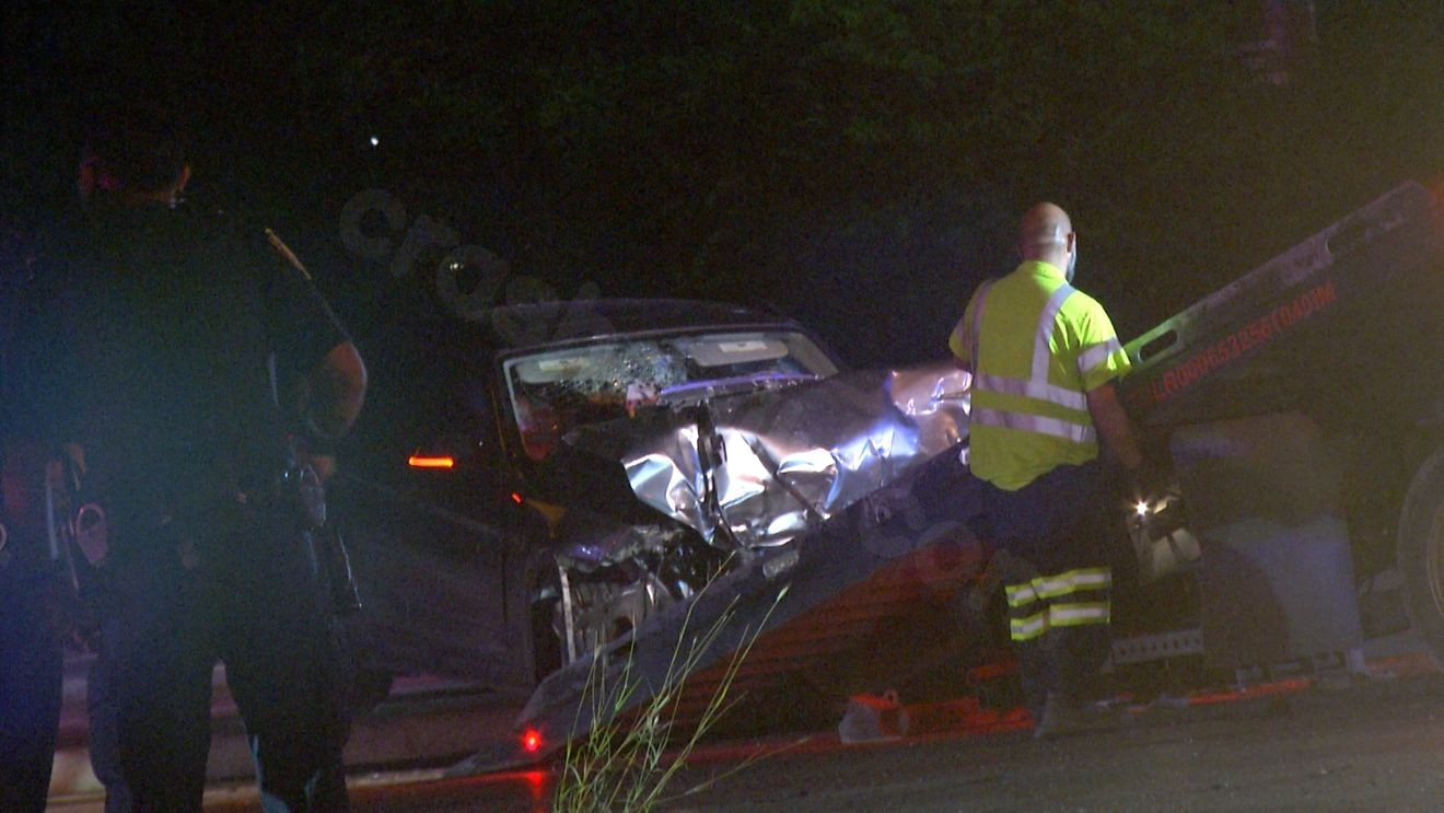Four-vehicle crash shuts down busy West Side intersection late Monday night