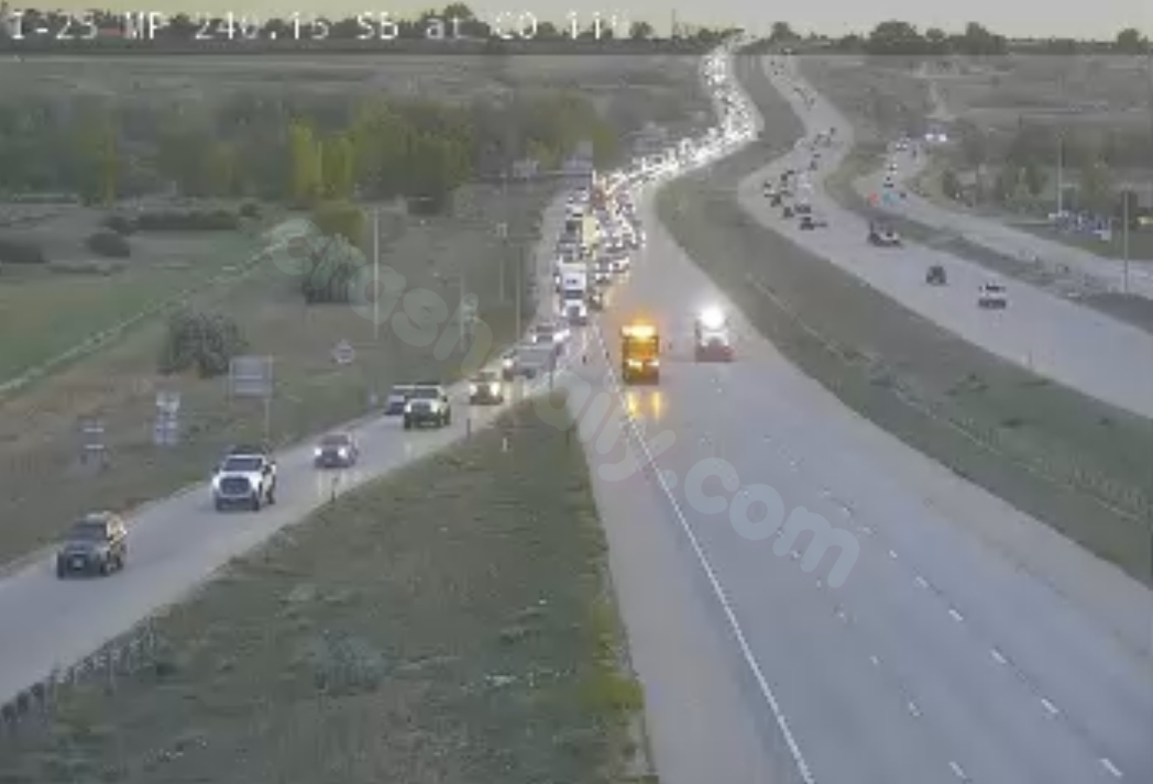I-25 southbound reopened north of Denver after crash
