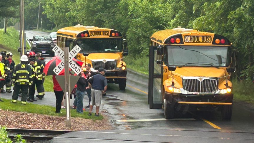 Minor injuries reported after crash involving Lancaster County, Pa. school bus, fire chief says