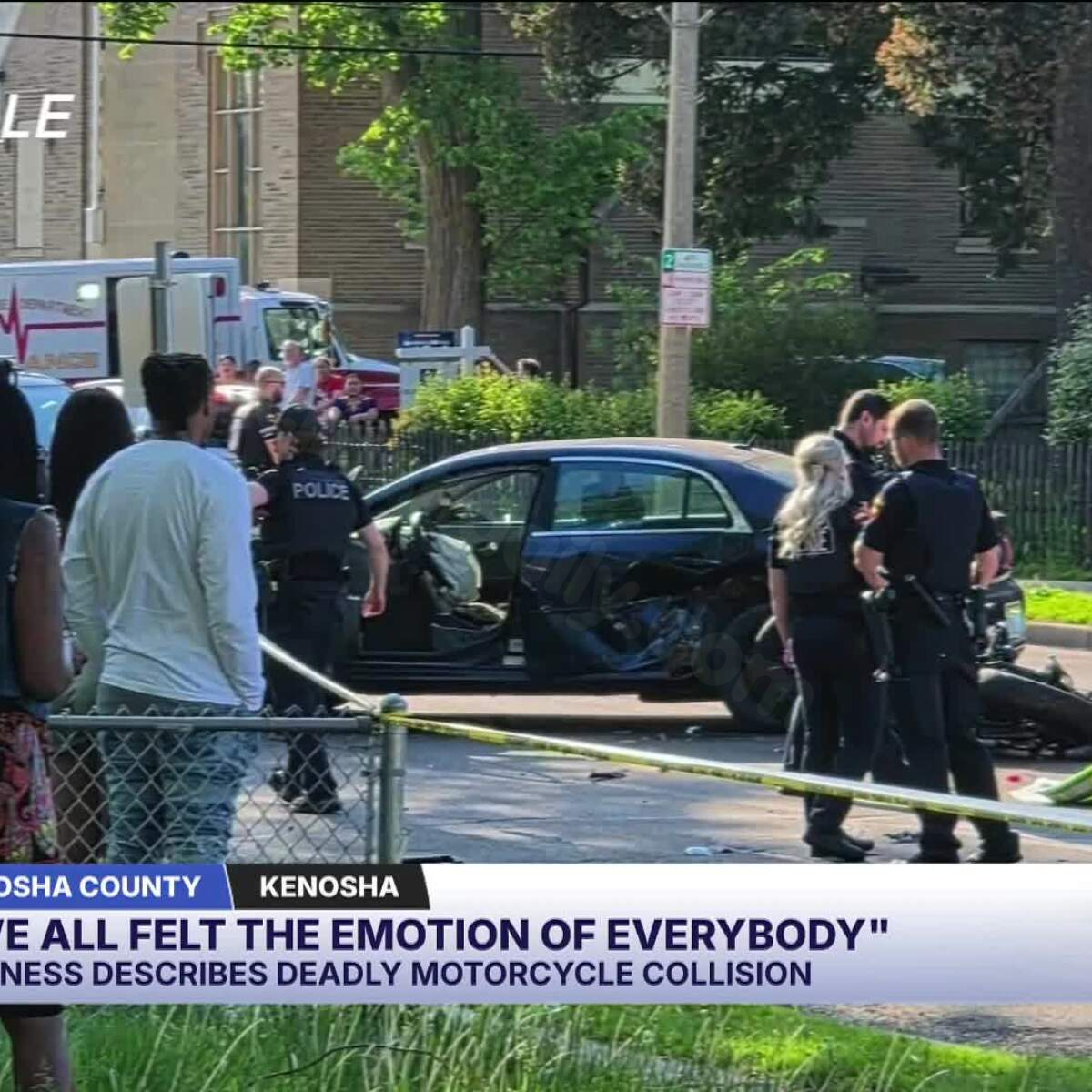 Witness speaks out after a fatal motorcycle crash in Kenosha: 'Driving while intoxicated should never be okay'