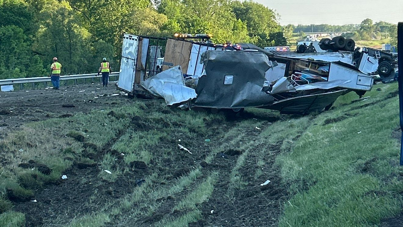 Delays expected after crash on Indiana Toll Road in LaPorte County