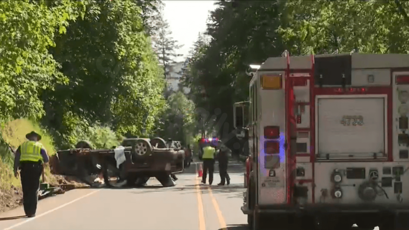 Highway 38 west of Elkton reopens following crash