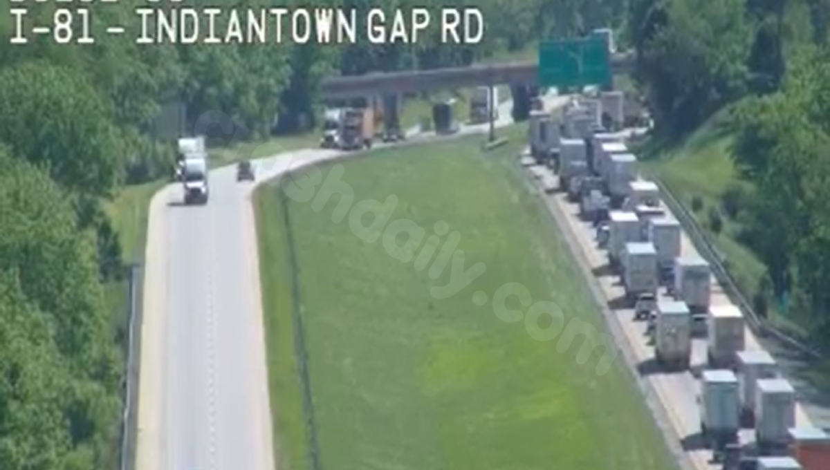 Multi-vehicle crash blocks lanes of I-81, causes extensive backlog in Lebanon County