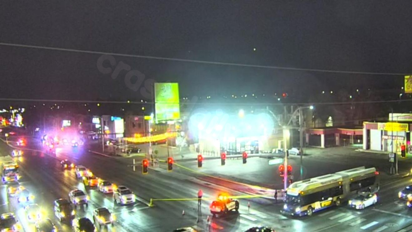 Pedestrian dies after crash at South Decatur and Spring Mountain