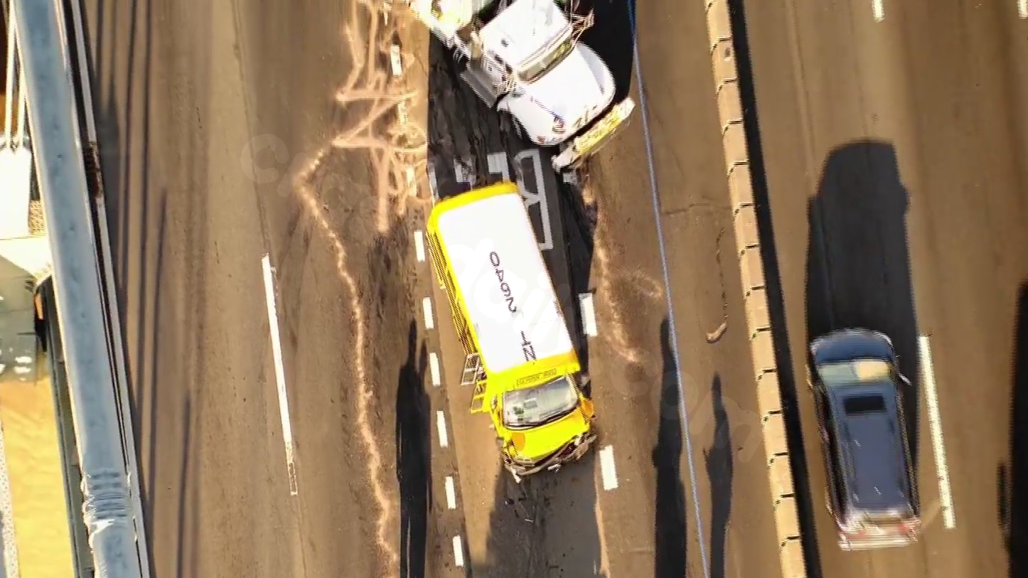 Traffic halted on the Verrazzano Bridge