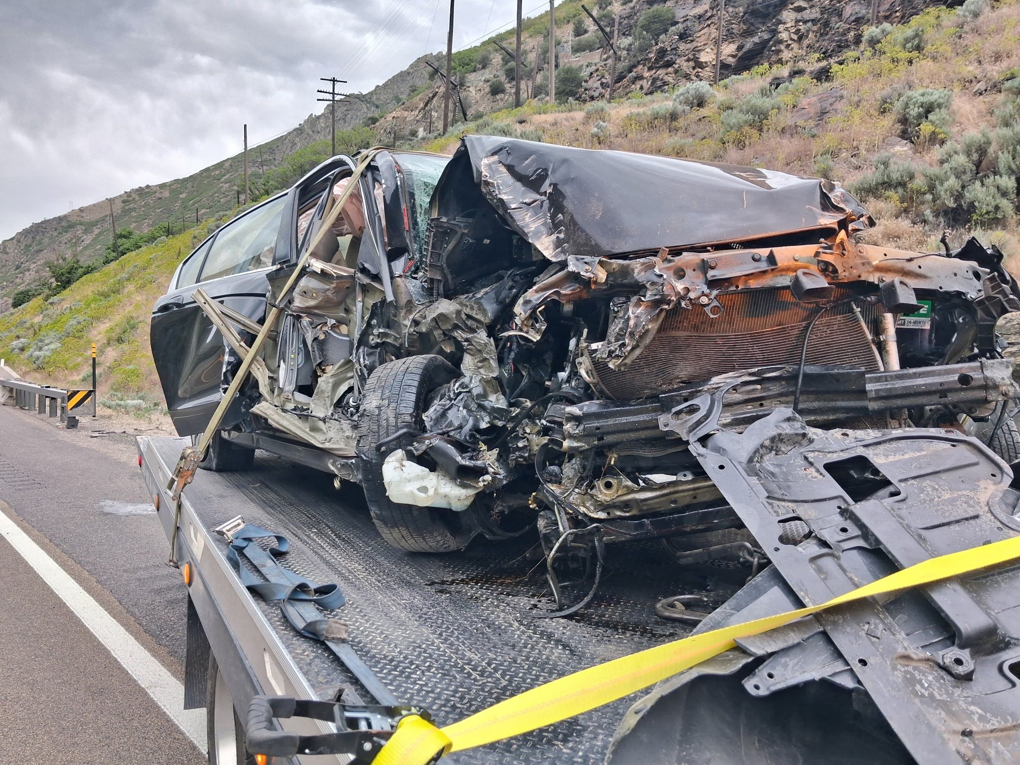2 crashes occur miles apart in Mountain Green, 1 seriously injured