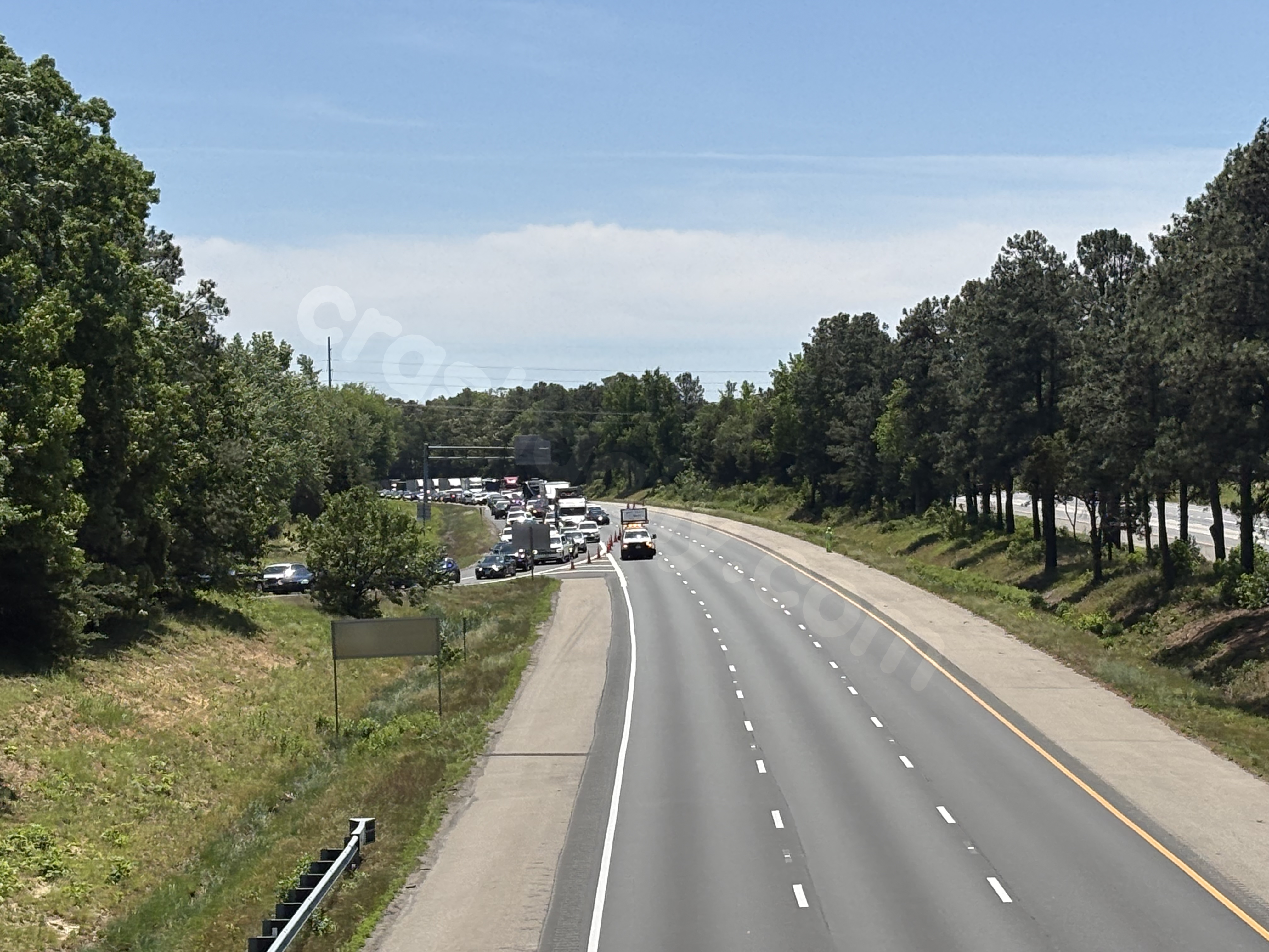 At least one person dead, two hospitalized in multi-vehicle crash on I-95 in Caroline