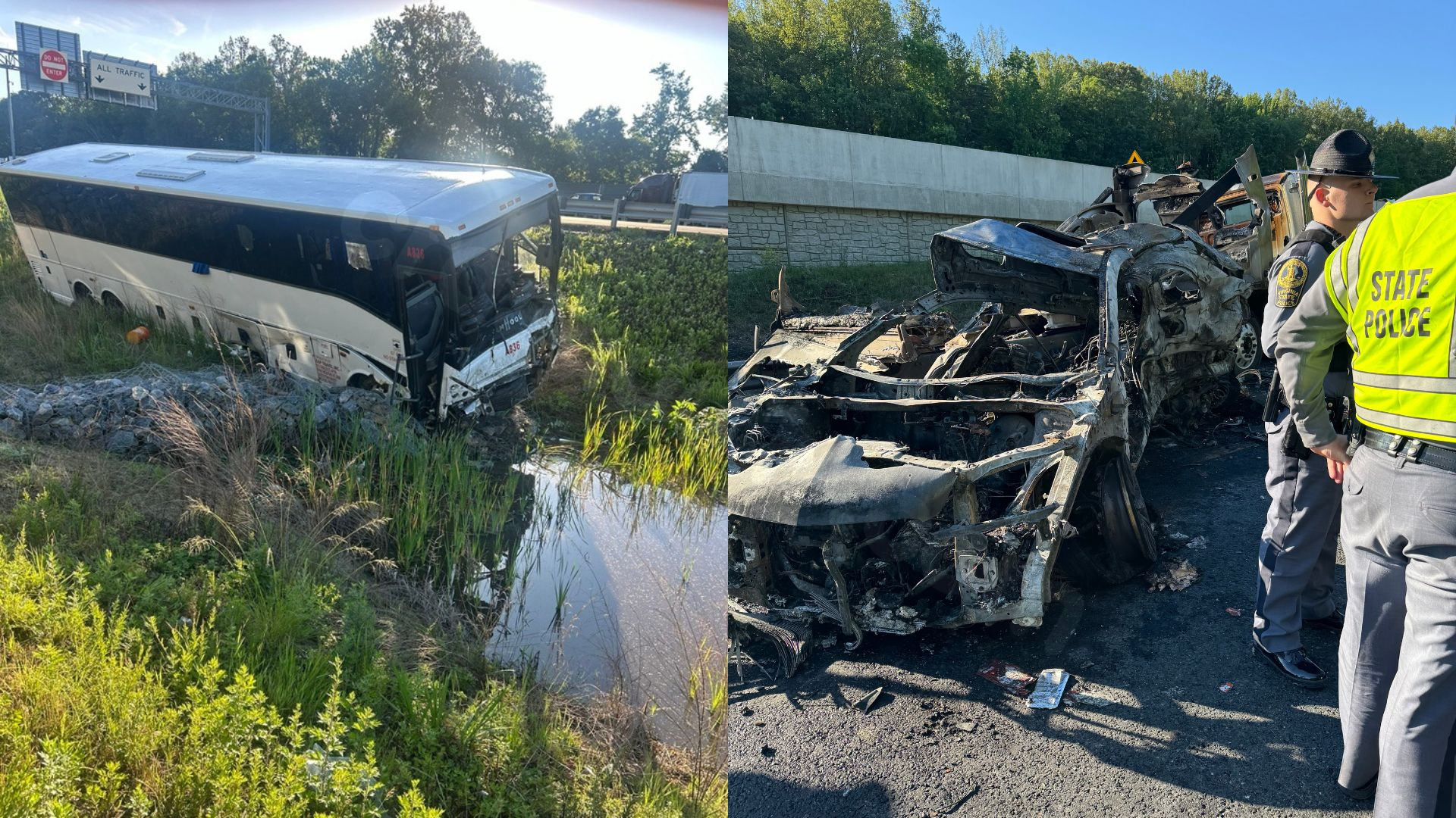 Deadly Stafford County bus crash update: 5 patients remain hospitalized, 1 critical