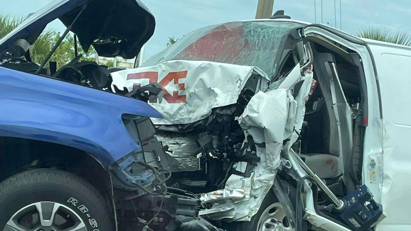 Head-on collision near North Causeway bridge snarls traffic in Fort Pierce